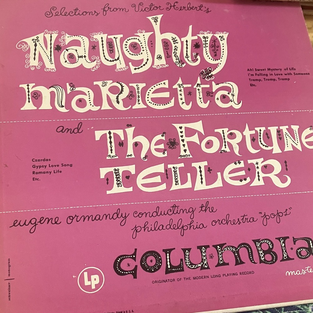 Naughty Marietta & The Fortune Teller
Vinyl
